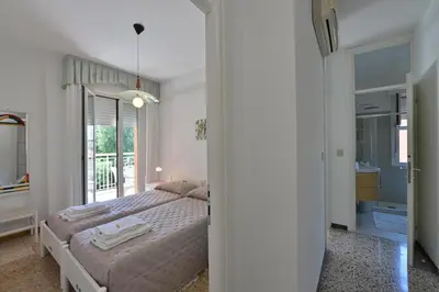 Letto o letti in una camera di Residence Mariavittoria
