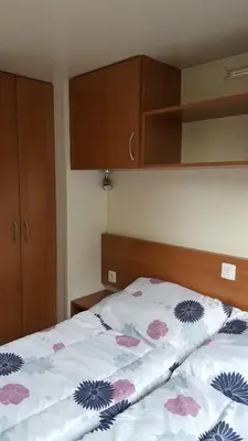 Letto o letti in una camera di Mobilhome Angel
