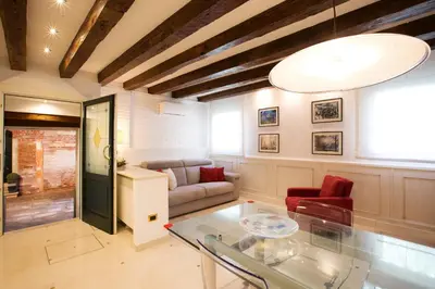 Area soggiorno di Moretta Apartment