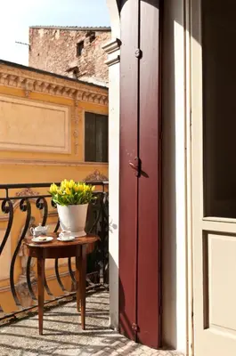 Balcone o terrazza di Antico Hotel Vicenza