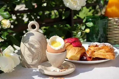 Cibo presso il bed & breakfast o nelle vicinanze