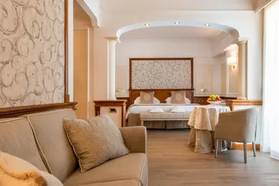 Area soggiorno di Grand Hotel Terme & Spa