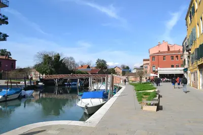 Vista sul fiume nelle vicinanze dell'appartamento