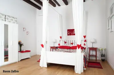Letto o letti in una camera di Aria e Luce Suites a Venezia