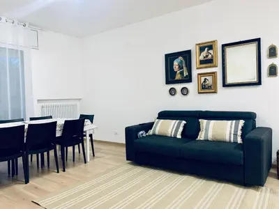 Area soggiorno di Casa Martina Venice Apartment
