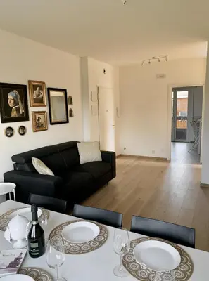 Area soggiorno di Casa Martina Venice Apartment