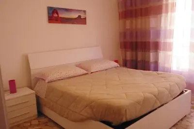 Letto o letti in una camera di Apartment Podgora 13