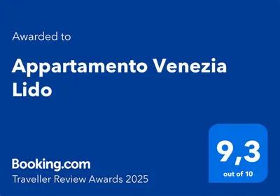 Certificato, attestato, insegna o altro documento esposto da Appartamento Venezia Lido