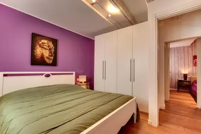 Letto o letti in una camera di Ca' d'Oro Design by Wonderful Italy