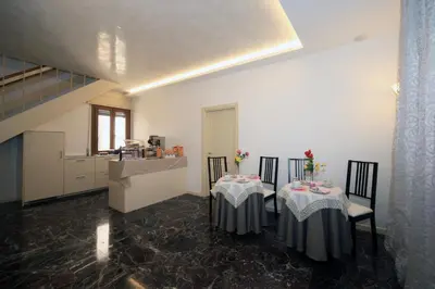 Area soggiorno di B&B Rialto Dream