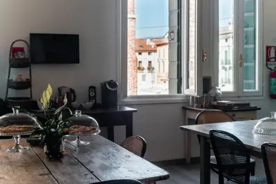 TV o dispositivi per l'intrattenimento presso Ca' Garibaldi Rooms
