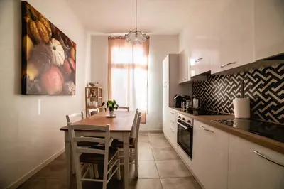 Cucina o angolo cottura di Ca' Garibaldi Rooms