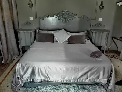 Letto o letti in una camera di L'Antico Lido Venice