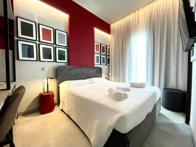 Letto o letti in una camera di Hotel Iris Jesolo