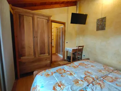 Letto o letti in una camera di Casale Del Leon