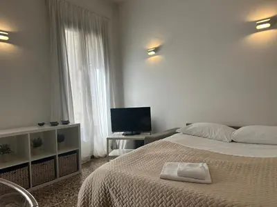 Letto o letti in una camera di Ca' d'Oro suite