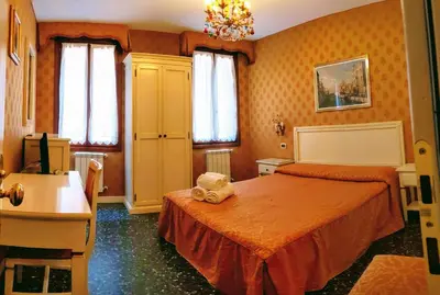 Letto o letti in una camera di Ca' San Vio