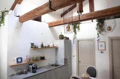 Cucina o angolo cottura di B&B Al Pozzo di Luce