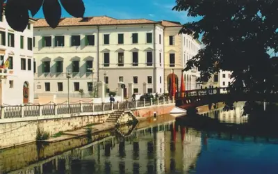 Vista sul fiume nelle vicinanze dell'appartamento