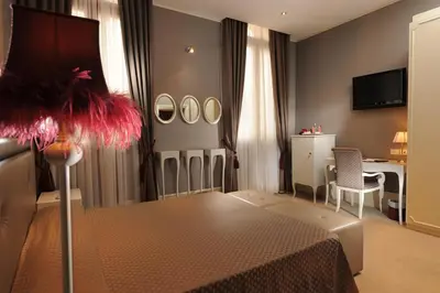 TV o dispositivi per l'intrattenimento presso Hotel Ai Due Principi