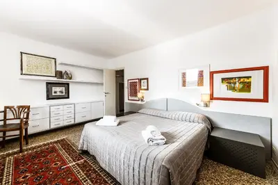 Letto o letti in una camera di Venice Glass apartment