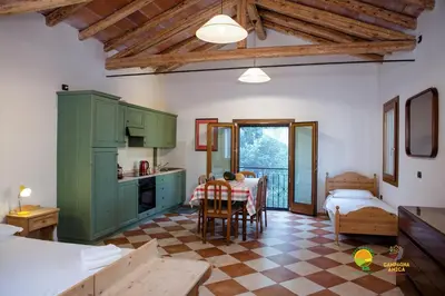 Cucina o angolo cottura di La Via Antiga