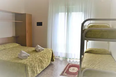 Letto o letti in una camera di Hotel Mirage