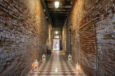 Planimetria di Dimora Al Doge Beato vista canale