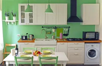 Cucina o angolo cottura di Villa Milu