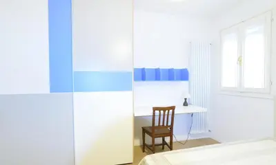 Letto o letti in una camera di Al Campanile