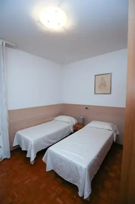 Letto o letti in una camera di Appartamento Martina C.