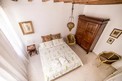 Letto o letti in una camera di Ca' Drio San Marco