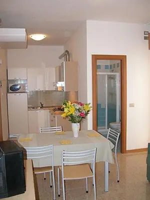 Cucina o angolo cottura di Residence Cà D'oro