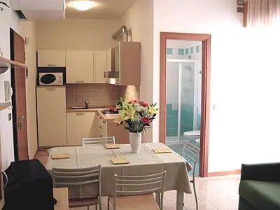 Cucina o angolo cottura di Residence Cà D'oro