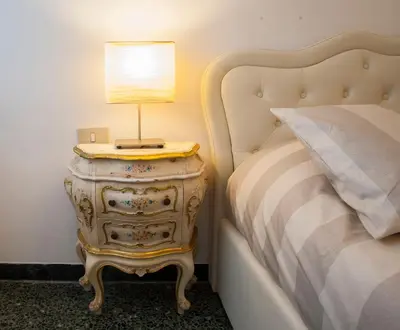 Letto o letti in una camera di Casa Renier-Biennale