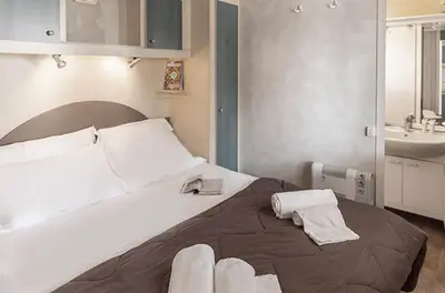 Letto o letti in una camera di hu Venezia Camping in Town