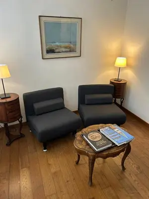 Area soggiorno di Le Due Corone Bed & Breakfast