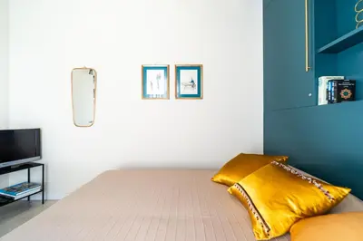 Letto o letti in una camera di La Musa