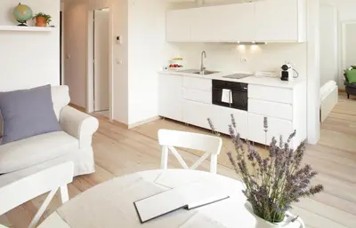 Cucina o angolo cottura di The Riverside Suite