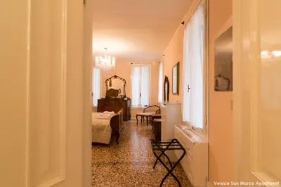 Area soggiorno di Venice San Marco Apartment