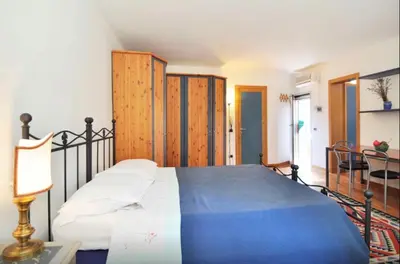 Letto o letti in una camera di San Rocco Apartment