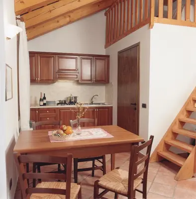 Cucina o angolo cottura di Il Castagneto