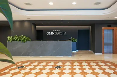 Hall o reception di Hotel Omnia