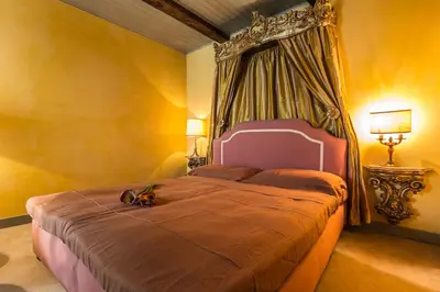 Letto o letti in una camera di The Venetian Penthouse