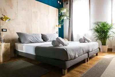 Letto o letti in una camera di Castelmenardo39