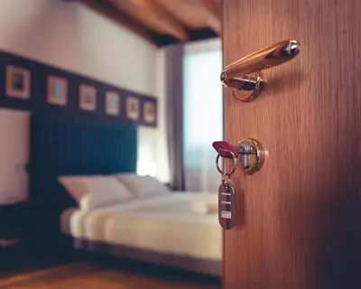 Letto o letti in una camera di Castelmenardo39