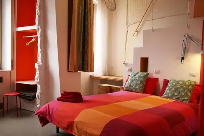 Letto o letti in una camera di B&B Loft Padova