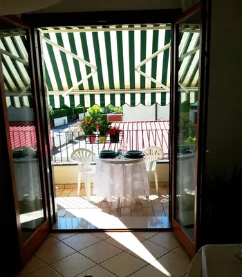 Balcone o terrazza di Appartamento ai Tigli