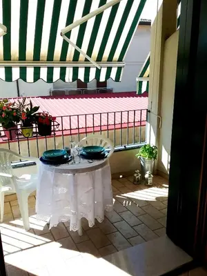 Balcone o terrazza di Appartamento ai Tigli