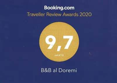 Certificato, attestato, insegna o altro documento esposto da B&B al Doremi